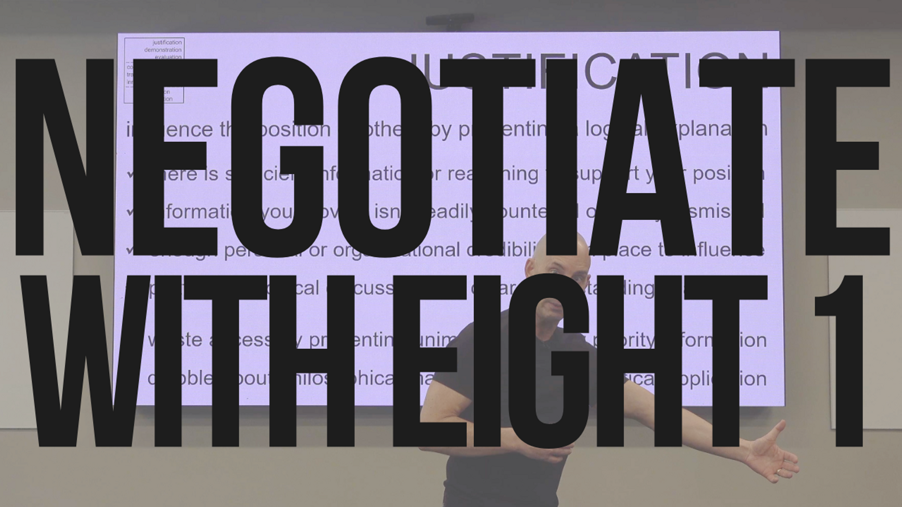 Negotiate with Eight 1